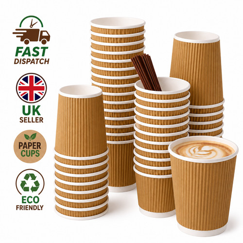 Brown ripple triple wall - triple, paper