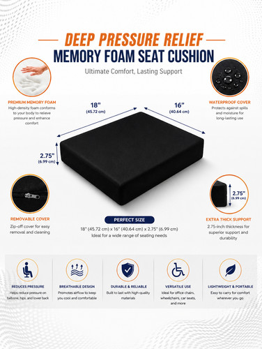Orthopedic wheelchair cushion - wheelchair,
