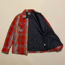 Momotaro Jeans Quilted Check