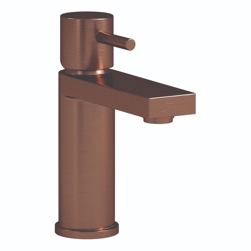 Basin mixer tap brushed copper - mixer,