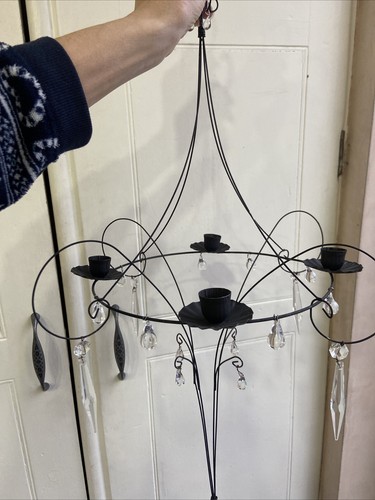 Vintage black lustre - black, metal