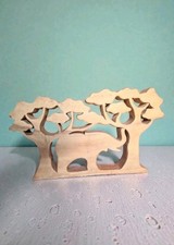 Big Chunky Wooden Handvarved