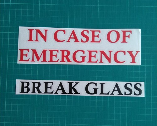 Case emergency break - of,