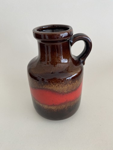 West german pottery vase - german,