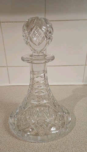 Beautiful cut crystal ships - beautiful,