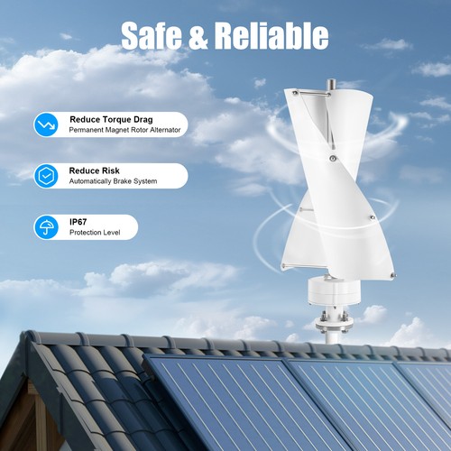 Wind turbine vertical - wind,