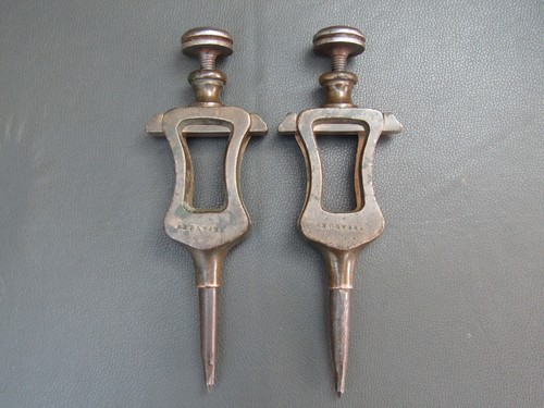 Vintage pair large bronze - , 8