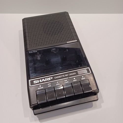 Sharp cassette recorder - sharp, rd