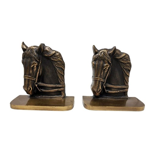 Vintage brass bronze horse - brass,