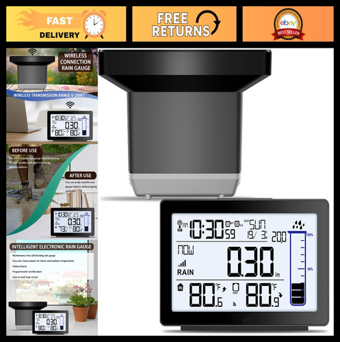Wireless outdoor rain gauge - outdoor,