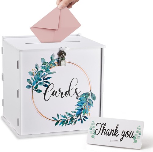 Wedding card box - card, with