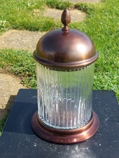 Vintage Ribbed Glass