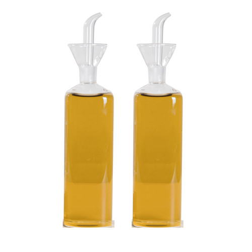 Glass olive oil bottle - glass,