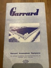 GARRARD RECORD PLAYER