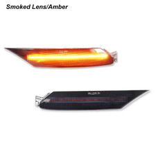 Car LED Front Side Marker Turn Signal Blinker Lights for Mazda RX-8 2004-2008 Pa