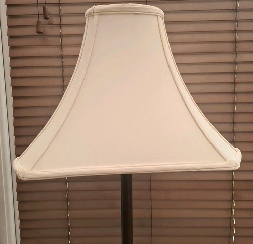 Cream vintage lamp shade - cream,