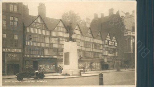 Holborn old houses c1927 - houses,