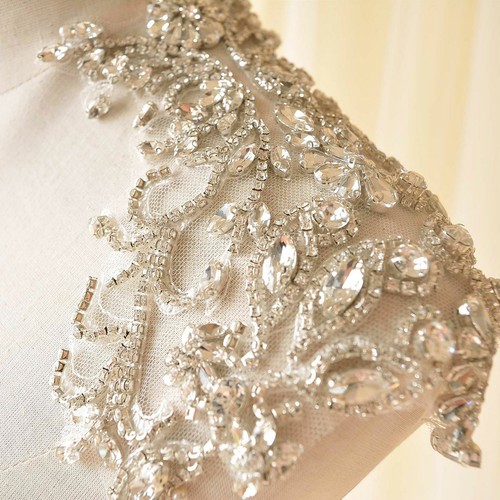 Mirror pair rhinestone - mirror,