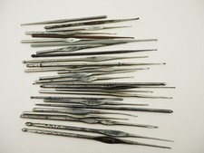  Antique Vintage Crochet Crocheting Hooks Haberdashery Lace Making Tatting 