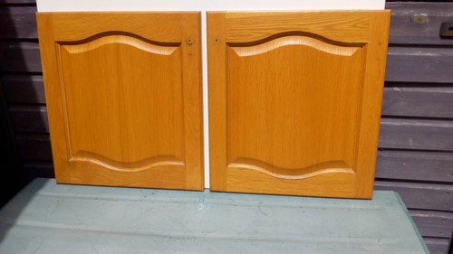 Pair solid light oak - solid,