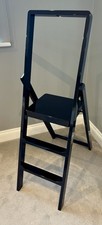 Black Lacquer Small Step Ladder