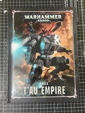 40K 9th EDITION Rules bundle TAU EMPIRE CODEX (COLLECTIBLE BARGAIN)