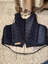 Racesafe  RS2010 Adult Large regular back 2009 regs Body Protector blue 