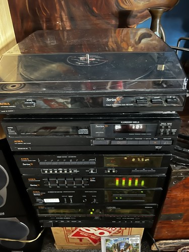 Retro stereo hifi aiwa - stereo, series