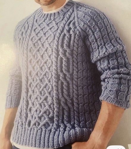 Aran hand knitted - aran,