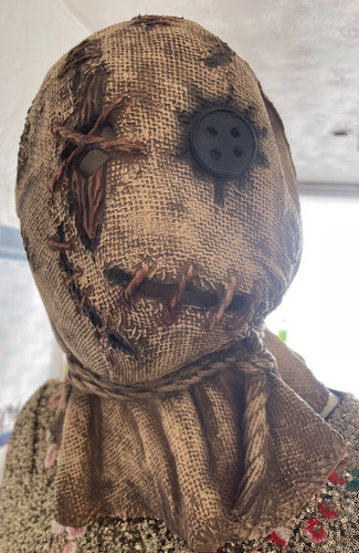 Rubber johnnies scarecrow - johnnies,
