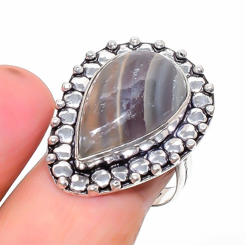 Fluorite pear shape gemstone - fluorite,