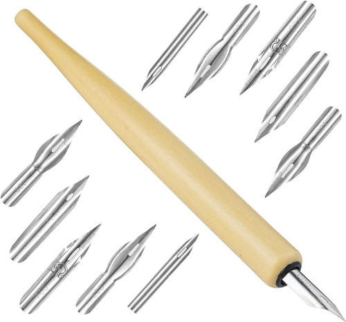 Pcs dip pen ten - ten, stainless
