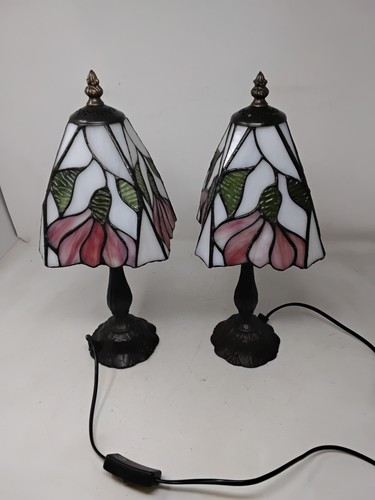 Pair tiffany style botanica - of,