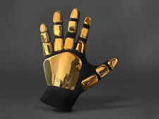 DAFT PUNK Gloves – Guy Manuel or Thomas Bangalter  Chrome Finished  Full Costume