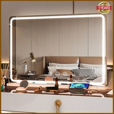 LED Hollywood Makeup Vanity Cosmetic Mirror with Lights 80 x 60cm Large Mirror