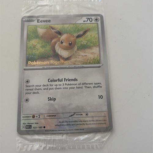 Pokemon eevee 133 165 - eevee, sealed