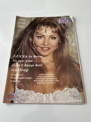 Fiona cooper magazine issue - fiona,