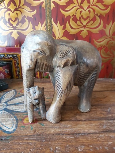 Vintage hand carved wooden - vintage,
