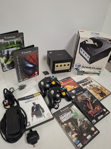 Boxed black nintendo - boxed,