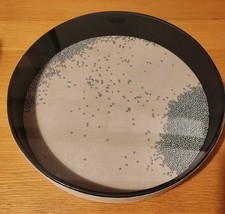 Remo ocean drum, 16inch, used in good condition, synthetic, clear & white