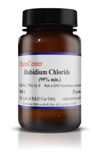 Rubidium chloride min - rubidium, chloride,