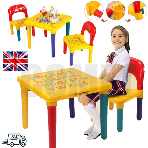 Kids table and chair - and, set