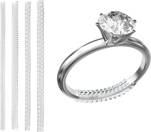 4pcs invisible ring size - 4pcs,
