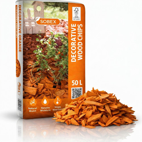 Bark mulch wood - bark, &
