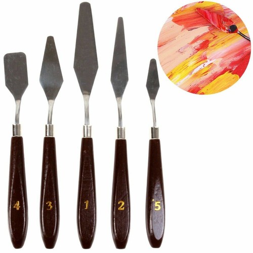 5pc palette knifes set - 5pc,