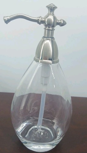 New clear glass - glass,brushed, silver