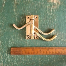 Rustic brass Swivel coat hooks