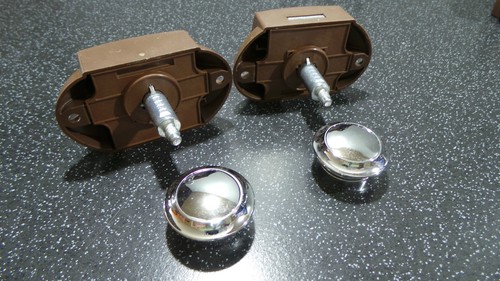 Push button catch lock - button,