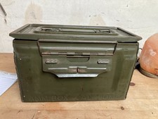 Green Metal Ammo Box