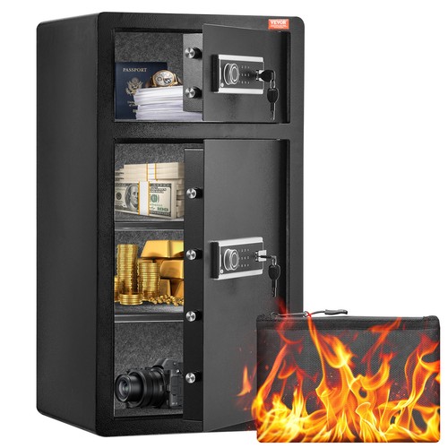 Vevor double door cu ft - double, 7.2